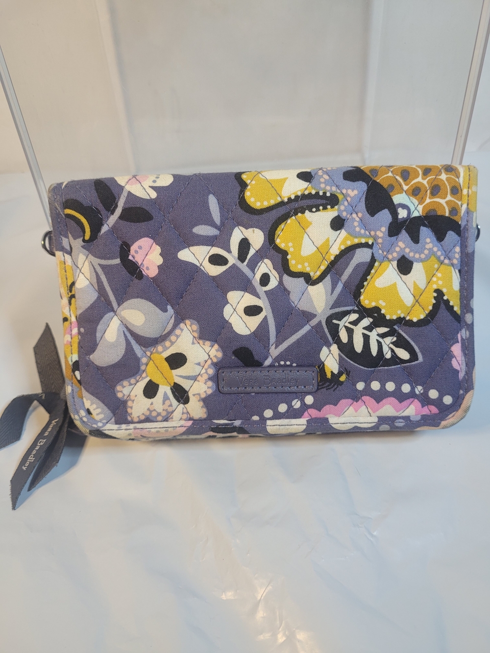 Vera Bradley Wallet Charmont Meadow Print RFID Zip Around (S)